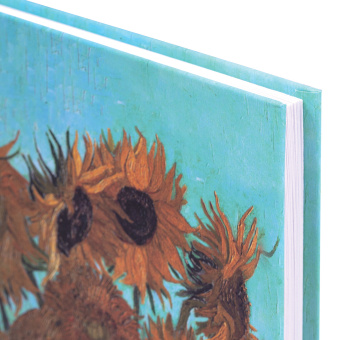 Блокнот А5 (134х206 мм), 80 л., твёрдый, клетка, выборочный лак, STAFF, "Подсолнухи", 114422 за 80 ₽. Блокноты в книжном переплете. Доставка по России. Без переплат!