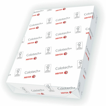 Бумага XEROX COLOTECH+, SRA3, 350 г/м2, 125 л., для полноцветной лазерной печати, А+, Австрия, 170% (CIE), 86255, 003R98625 за 6 695 ₽. Бумага для цветной лазерной печати. Доставка по России. Без переплат!