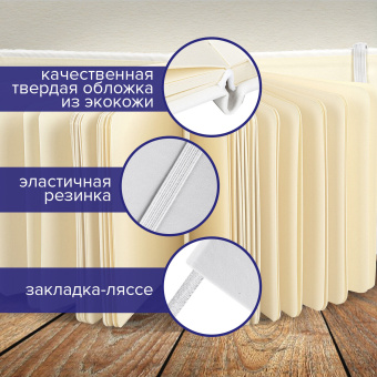 Скетчбук, слоновая кость 140 г/м2 130х210 мм, 80 л., КОЖЗАМ, резинка, BRAUBERG ART CLASSIC, белый, 113192 за 393 ₽. Альбомы, скетчбуки и бумага для графики и эскизов. Доставка по России. Без переплат!