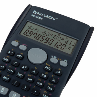 Калькулятор инженерный BRAUBERG SC-82MS (158х85 мм), 240 функций, 10+2 разрядов, темно-синий, 271721 за 695 ₽. Калькуляторы инженерные. Доставка по России. Без переплат!