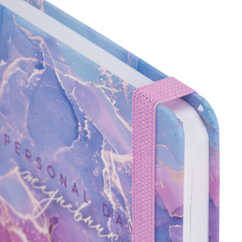 Ежедневник недатированный с резинкой, МАЛЫЙ ФОРМАТ А6 (109х148 мм), BRAUBERG, 128 л., "Мрамор", 114569 за 194 ₽. Ежедневники с твердой обложкой. Доставка по России. Без переплат!