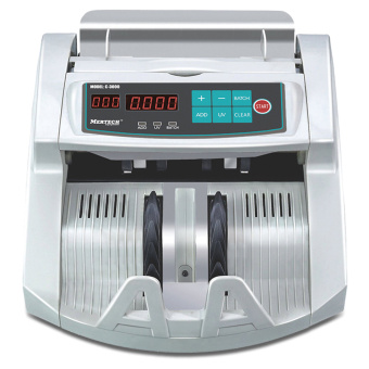 Счетчик банкнот MERTECH C-3000 WHITE, 1000 банкнот/мин, ИК, УФ детекция, фасовка, белый, 5517 за 16 342 ₽. Счетчики банкнот. Доставка по России. Без переплат!