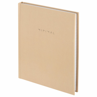 Блокнот МАЛЫЙ ФОРМАТ 110х147 мм, А6, 80 л., твердый, клетка, BRAUBERG "Minimal", бежевый, 116446 за 98 ₽. Блокноты в книжном переплете. Доставка по России. Без переплат!