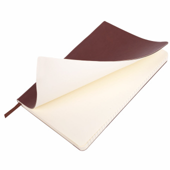 Блокнот А5 (148x218 мм), BRAUBERG "Metropolis Ultra", под кожу, 80 л., резинка, клетка, коричневый, 111023 за 487 ₽. Бизнес-блокноты и бизнес-тетради. Доставка по России. Без переплат!