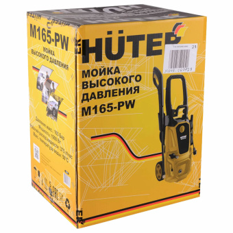 Минимойка HUTER M165-PW, мощность 1,9 кВт, давление 165 бар, шланг 5 м, 70/8/7 за 18 058 ₽. Минимойки. Доставка по России. Без переплат!