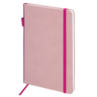 Блокнот А5 135x212 мм BRAUBERG "Edge", под кожу, резинка, держатель, 80 л., клетка, розовый, 117148 за 298 ₽. Бизнес-блокноты и бизнес-тетради. Доставка по России. Без переплат!