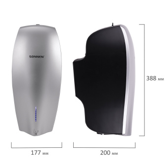 Сушилка ВЫСОКОСКОРОСТНАЯ для рук SONNEN HD-M789G, энергоэффективная, 607221 за 10&nbsp;976 ₽. Сушилки для рук. Доставка по России. Без переплат!