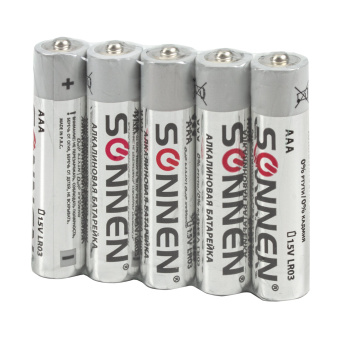 Батарейки КОМПЛЕКТ 30 (20+10) шт., SONNEN Alkaline, AA+ААА (LR6+LR03), в коробке, 455097 за 672 ₽. Батарейки. Доставка по России. Без переплат!