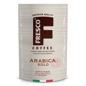 Кофе растворимый FRESCO "Arabica Solo" 190 г, сублимированный за 856 ₽. Кофе растворимый. Доставка по России. Без переплат!