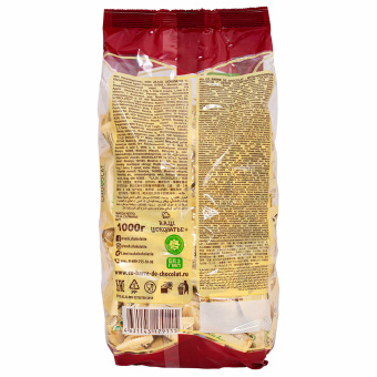 Конфеты мультизлаковые CO BARRE DE CHOCOLAT с белой глазурью, 1000 г за 930 ₽. Конфеты фасованные. Доставка по России. Без переплат!