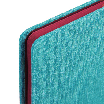 Блокнот А5 (148х218 мм), BRAUBERG "DUO", под кожу с резинкой 80 л., клетка, красный/бирюзовый, 113431 за 178 ₽. Бизнес-блокноты и бизнес-тетради. Доставка по России. Без переплат!