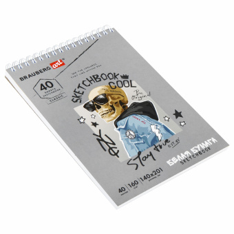 Скетчбук, белая бумага 160 г/м2, 140х201 мм, 40 л., гребень, жесткая подложка, BRAUBERG ART CLASSIC, ассорти, 115071 за 115 ₽. Альбомы, скетчбуки и бумага для графики и эскизов. Доставка по России. Без переплат!