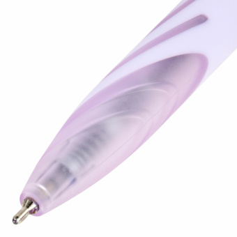 Ручка шариковая автоматическая BRAUBERG ULTRA COLOR PASTEL, soft-touch, СИНЯЯ, пишущий узел 0,7 мм, линия 0,35 мм, 144204 за 42 ₽. Ручки шариковые автоматические. Доставка по России. Без переплат!