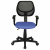 Кресло компактное BRABIX "Flip MG-305", ткань TW, синее/черное, 531919 за 5 944 ₽. Кресла для персонала. Доставка по России. Без переплат!