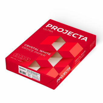 Бумага офисная А4, 80 г/м2, 500 л., марка А, PROJECTA ULTRA, Россия, 162% (CIE) за 585 ₽. Бумага белая марок А, В, С. Доставка по России. Без переплат!