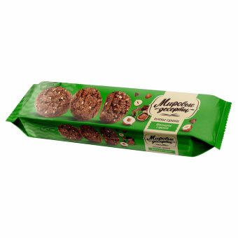 Печенье БРЯНКОНФИ "Шоколадное с орехом", сдобное, 170 г, 3043810 за 151 ₽. Печенье, крекеры, сухари и сушки. Доставка по России. Без переплат!