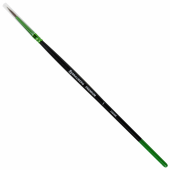 Кисть из ворса пони № 1, BRAUBERG PREMIUM, 200980 за 29 ₽. Кисти для рисования. Доставка по России. Без переплат!