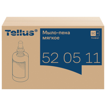 Картридж с жидким мылом-пеной одноразовый Tellus/TORK (Система S4) Advanced, мягкое, 1 л, 520511 за 1&nbsp;137 ₽. Картриджи с жидким мылом и мылом-пеной. Доставка по России. Без переплат!