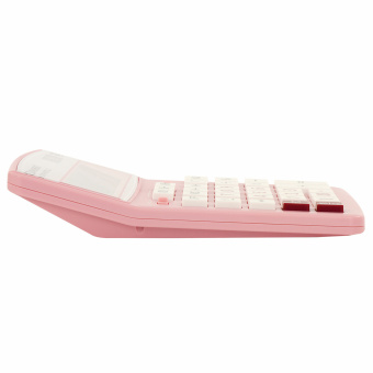 Калькулятор настольный BRAUBERG EXTRA PASTEL-12-PK (206x155 мм), 12 разрядов, двойное питание, РОЗОВЫЙ, 250487 за 988 ₽. Калькуляторы настольные. Доставка по России. Без переплат!