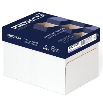 Бумага офисная БОЛЬШОГО ФОРМАТА (297х420), А3, 80 г/м2, 500 л., марка В, PROJECTA SPECIAL, Россия, 153% (CIE) за 1&nbsp;020 ₽. Бумага белая марок А, В, С. Доставка по России. Без переплат!