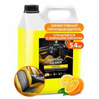 Высокопенный универсальный очиститель салона 5,4 кг, GRASS UNIVERSAL CLEANER, концентрат, 125197 за 1 510 ₽. Средства для ухода за автомобилем. Доставка по России. Без переплат!