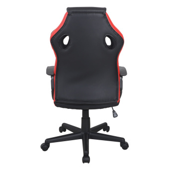 Кресло компьютерное BRABIX "Fighter GM-008", экокожа, черное/красное, 532506 за 10&nbsp;315 ₽. Кресла игровые. Доставка по России. Без переплат!