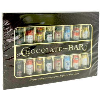 Набор конфет CONFASHION "Chocolate-Bar", ассорти с помадной начинкой клубных вкусов, 240 г, УТ-00031259 за 890 ₽. Конфеты в коробках. Доставка по России. Без переплат!