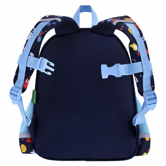 Рюкзак BRAUBERG KIDS PLAY детский, 1 отделение, 3 кармана, "In space", 29х23х12 см, 272051 за 885 ₽. Рюкзаки для дошкольников. Доставка по России. Без переплат!