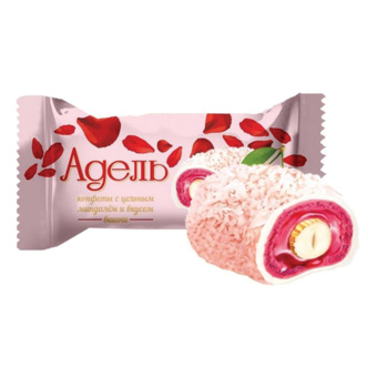 Конфеты АККОНД "Адель" с цельным миндалём со вкусом вишни, 250 г за 327 ₽. Конфеты фасованные. Доставка по России. Без переплат!