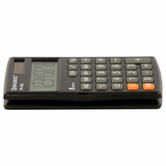 Калькулятор карманный BRAUBERG PK-865-BK (120x75 мм), 8 разрядов, двойное питание, ЧЕРНЫЙ, 250524 за 442 ₽. Калькуляторы карманные. Доставка по России. Без переплат!