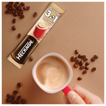 Кофе растворимый порционный NESCAFE "3 в 1 Мягкий", КОМПЛЕКТ 20 пакетиков по 14,5 г, 12460876 за 506 ₽. Кофе растворимый. Доставка по России. Без переплат!
