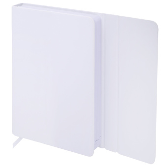 Ежедневник недатированный А5, 138х213 мм, BRAUBERG "Towny", под кожу, магнитный клапан, 160 л., белый, 114459 за 650 ₽. Ежедневники с покрытием "под кожу и ткань". Доставка по России. Без переплат!