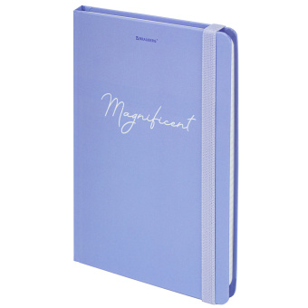 Блокнот с резинкой в клетку 96 л., А5, 145х203 мм, твердая обложка, BRAUBERG, "Pastel", 115533 за 240 ₽. Блокноты в книжном переплете. Доставка по России. Без переплат!