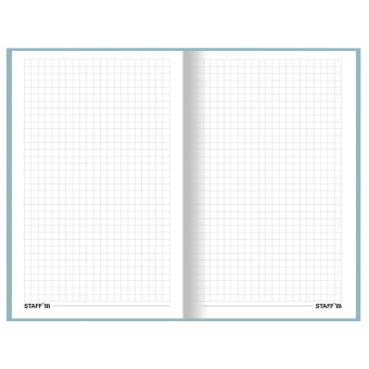 Блокнот А5 (134х206 мм), 80 л., твёрдый, клетка, STAFF, "Pastel", 114416 за 149 ₽. Блокноты в книжном переплете. Доставка по России. Без переплат!