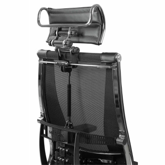 Кресло МЕТТА "YOGA" Y 4DT B2-14D, адаптивная спинка, 3D-подголовник, сверхпрочная сетка, черное за 86 054 ₽. Кресла для руководителей. Доставка по России. Без переплат!
