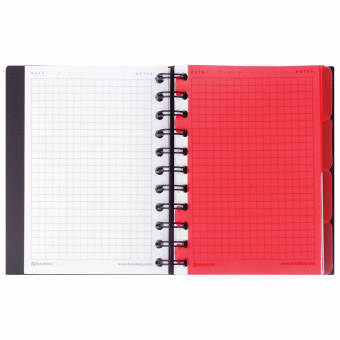 Блокнот МАЛЫЙ ФОРМАТ А6 105х148 мм, 150 л., гребень, пластик, клетка, BRAUBERG, "Black Jack", 125388 за 343 ₽. Блокноты. Доставка по России. Без переплат!