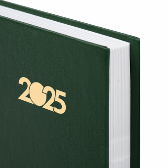 Ежедневник датированный 2025 145х215 мм, А5, STAFF, обложка бумвинил, зеленый, 116016 за 59 ₽. Ежедневники с твердой обложкой. Доставка по России. Без переплат!