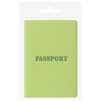 Обложка для паспорта, мягкий полиуретан, "PASSPORT", салатовая, STAFF, 237607 за 98 ₽. Обложки для паспорта. Доставка по России. Без переплат!