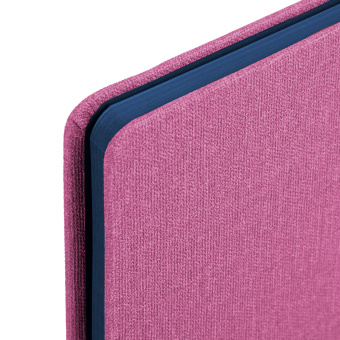 Блокнот А5 (148х218 мм), BRAUBERG "DUO", под кожу с резинкой, 80 л., клетка, синий/розовый, 113434 за 241 ₽. Бизнес-блокноты и бизнес-тетради. Доставка по России. Без переплат!