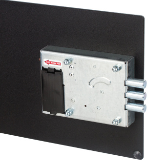 Сейф мебельный BRABIX "SF-230EL", 230х310х250 мм, электронный замок, черный, 291147, S103BR211614 за 6&nbsp;411 ₽. Сейфы мебельные, офисные. Доставка по России. Без переплат!