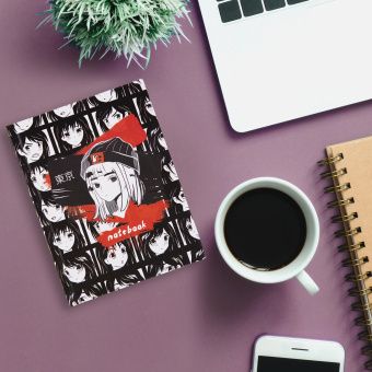 Блокнот МАЛЫЙ ФОРМАТ (110х147 мм), А6, 80 л., твёрдый, клетка, STAFF, "Аниме", 114436 за 91 ₽. Блокноты в книжном переплете. Доставка по России. Без переплат!