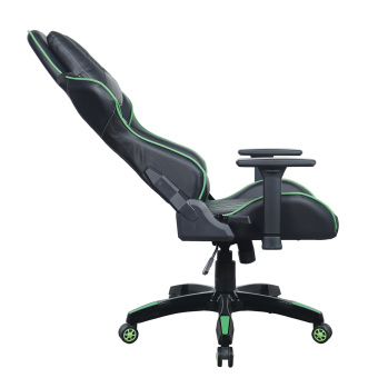 Кресло компьютерное BRABIX "GT Carbon GM-120", две подушки, экокожа, черное/зеленое, 531929 за 16 611 ₽. Кресла игровые. Доставка по России. Без переплат!