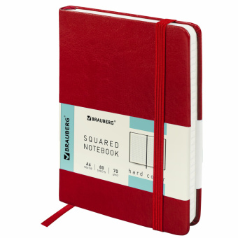 Блокнот МАЛЫЙ (100x150 мм) А6, BRAUBERG "Metropolis Special", под кожу, 80 л., клетка, красный, 111581 за 258 ₽. Бизнес-блокноты и бизнес-тетради. Доставка по России. Без переплат!