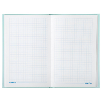 Блокнот А5 134х206 мм, 80 л., твердый, клетка, тиснение фольгой, STAFF, "Пёрышки", 111610 за 130 ₽. Блокноты в книжном переплете. Доставка по России. Без переплат!