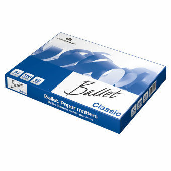 Бумага офисная БОЛЬШОГО ФОРМАТА (297х420), А3, 80 г/м2, 500 л., марка В, BALLET CLASSIC, 153% (CIE) за 1 144 ₽. Бумага белая марок А, В, С. Доставка по России. Без переплат!