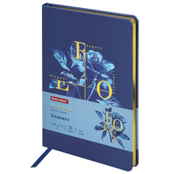 Блокнот А5 (143x210 мм), BRAUBERG VISTA "Rose", под кожу, твердый, срез фольга, 80 л., 112080 за 222 ₽. Бизнес-блокноты и бизнес-тетради. Доставка по России. Без переплат!