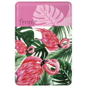 Обложка-карман для проездных документов, карт, пропусков "Tropic", 100х65 мм, ПВХ, фотопечать ассорти, STAFF, 237595 за 26 ₽. Обложки для документов. Доставка по России. Без переплат!