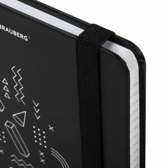 Блокнот с резинкой в клетку 96 л., МАЛЫЙ ФОРМАТ А6 (109х148 мм), твердая обложка, BRAUBERG, "Elements", 113736 за 161 ₽. Блокноты в книжном переплете. Доставка по России. Без переплат!