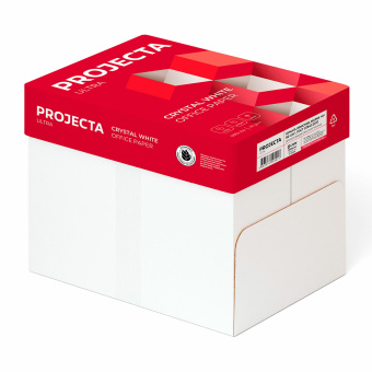 Бумага офисная А4, 80 г/м2, 500 л., марка А, PROJECTA ULTRA, Россия, 162% (CIE) за 585 ₽. Бумага белая марок А, В, С. Доставка по России. Без переплат!