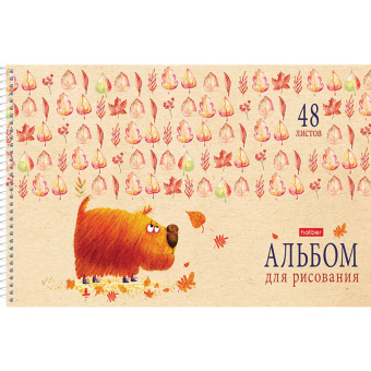 Альбом для рисования А4 48 л., спираль, обложка картон, HATBER, 205х290 мм, "Счастливчики" (4 вида), 067355, 48А4Всп за 125 ₽. Альбомы и папки для рисования. Доставка по России. Без переплат!